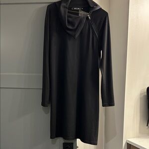 Chic Black Long Sleeve Dress